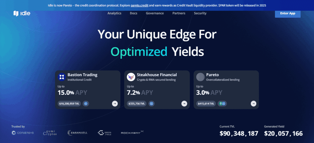 Idle Finance