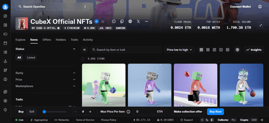 CubeX Official NFTs
