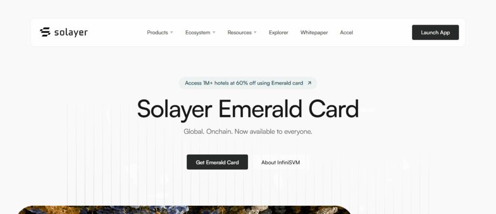 Solayer Card