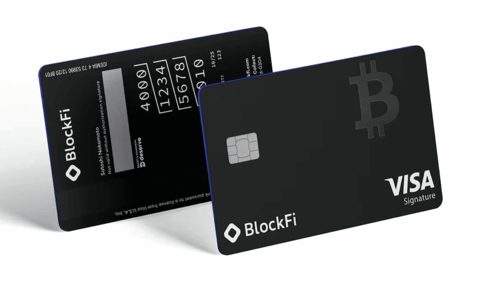 BlockFi Bitcoin Credit Card