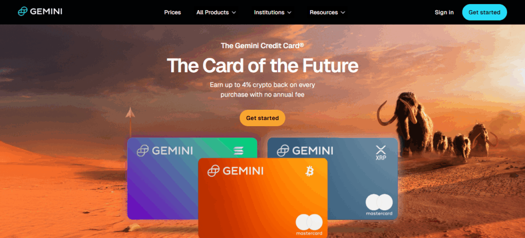 Gemini Credit Card