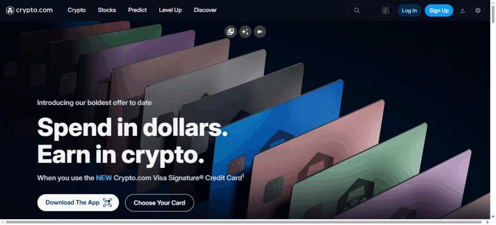 Crypto.com Visa (Mastercard alt)