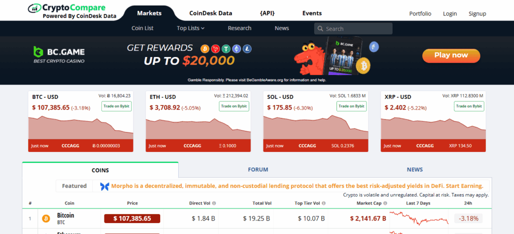 CryptoCompare