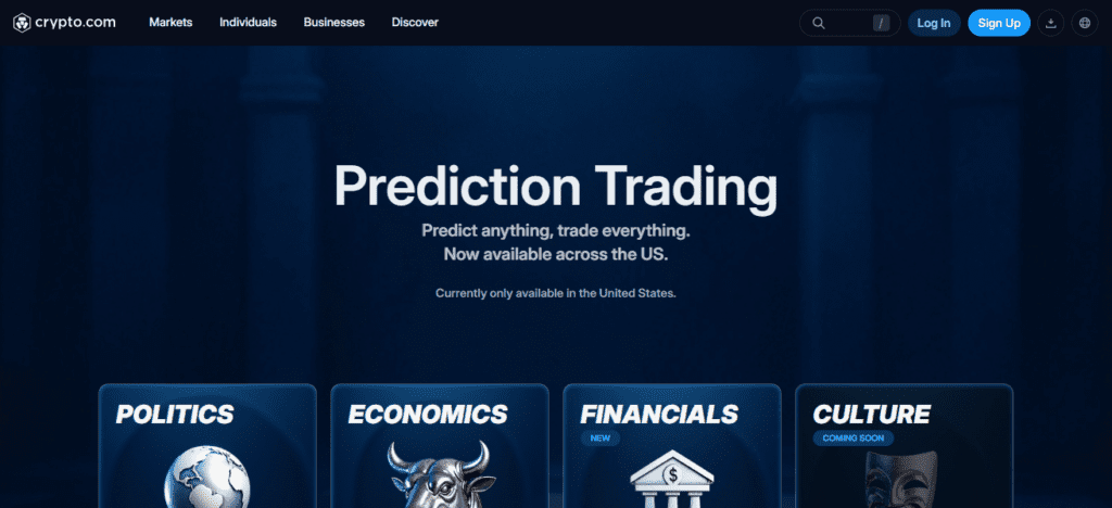 Crypto.com Prediction Markets