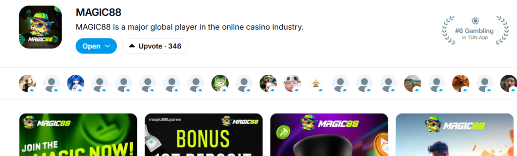 Magic88 TON Casino