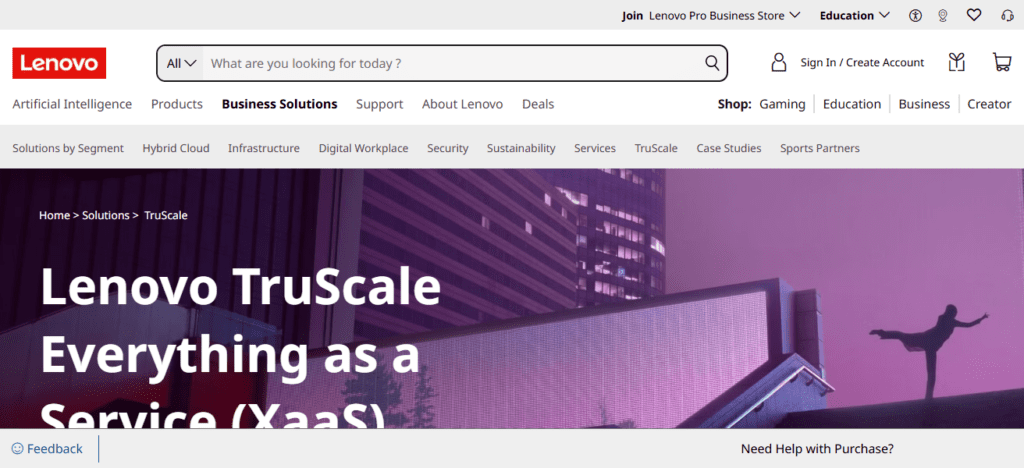 Lenovo TruScale Private Cloud