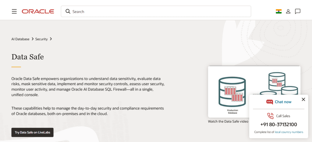 Oracle Data Safe