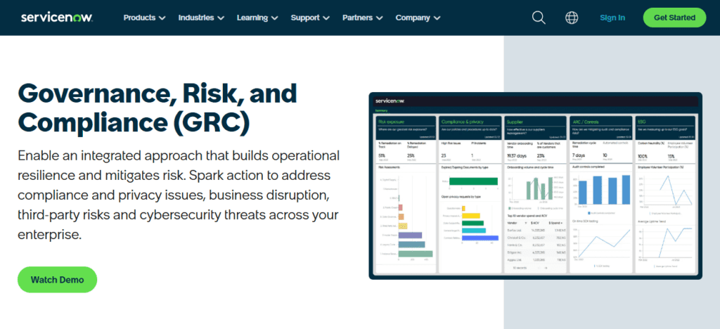 ServiceNow GRC