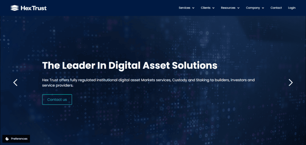 Hex Trust API