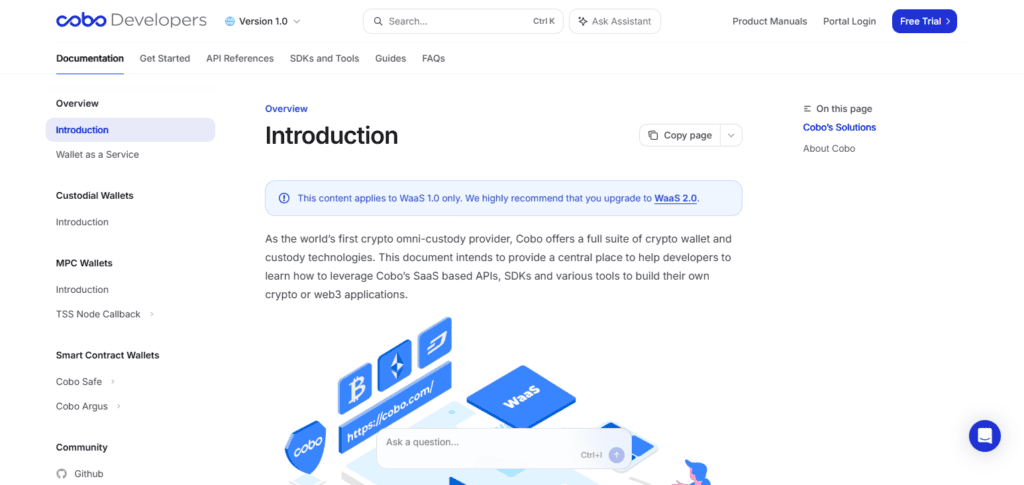 Cobo Custody API