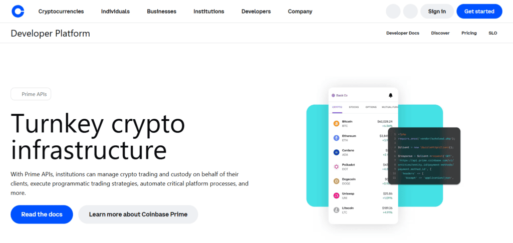 Coinbase Prime API
