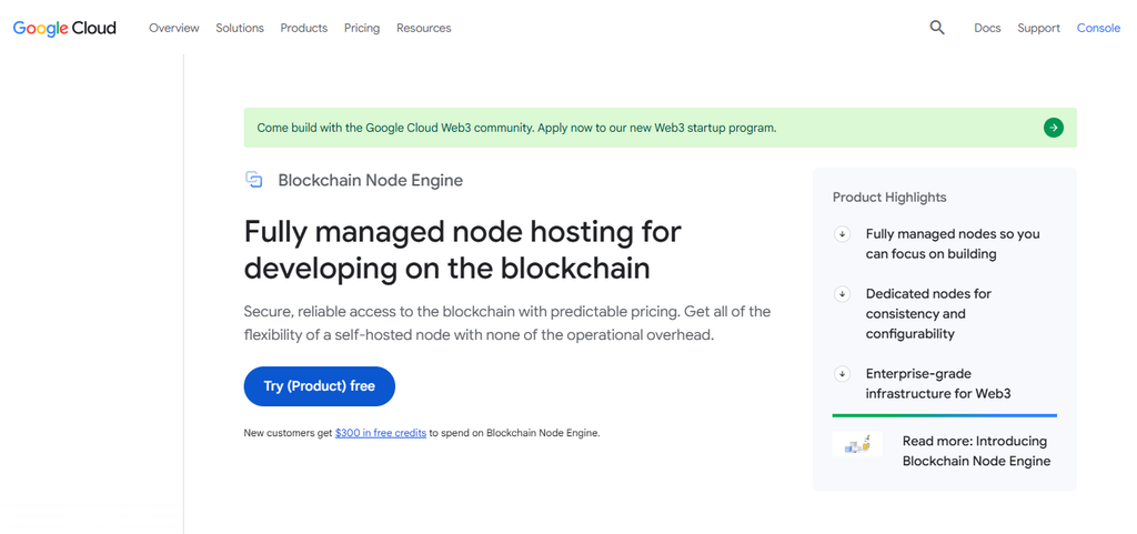 Google Cloud Digital Assets & Node Engine