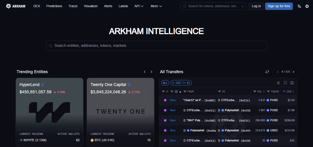 Arkham Intelligence