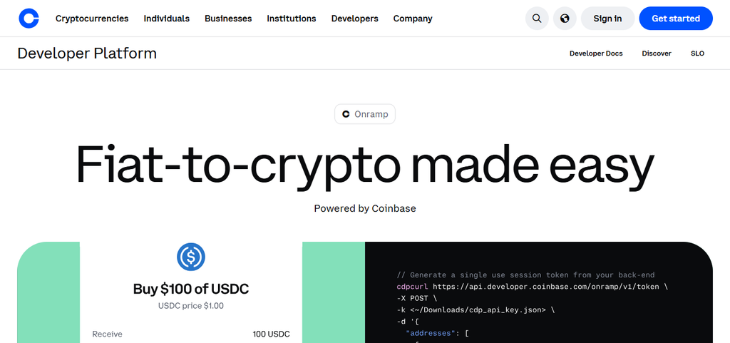 Coinbase Onramp