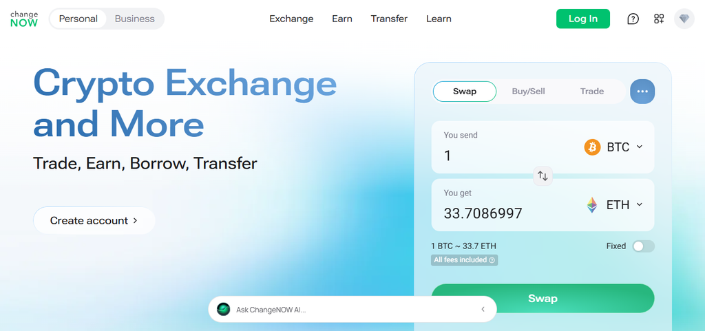 ChangeNOW Exchange