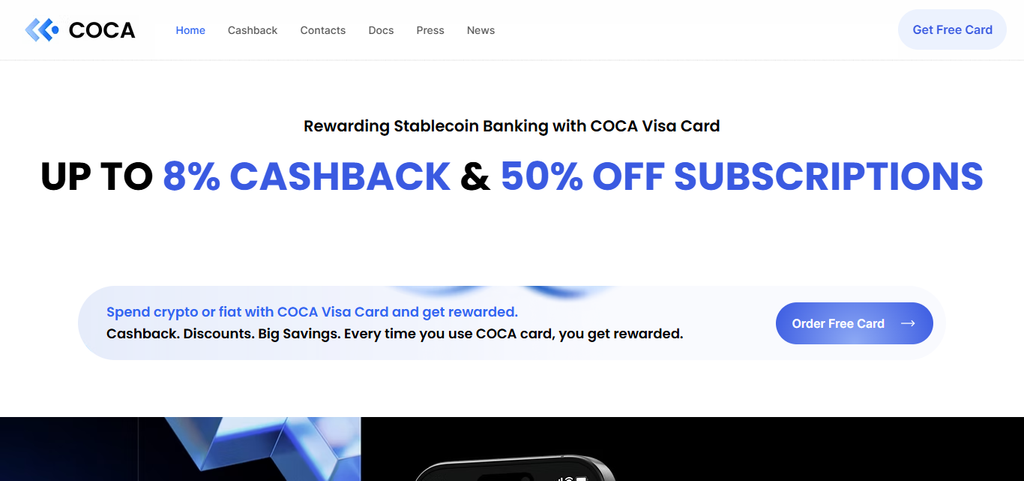 COCA Visa Card