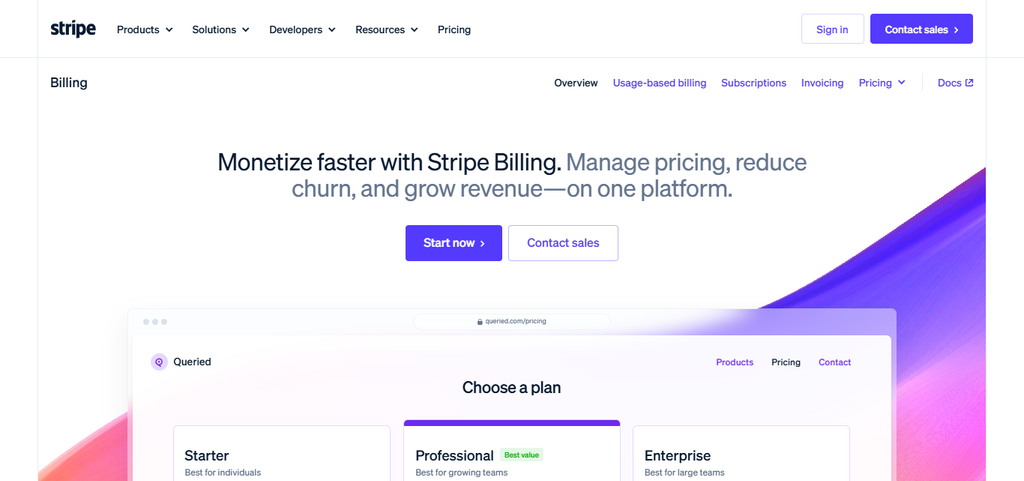 Stripe Billing & Connect
