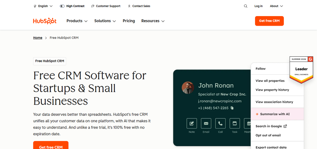 HubSpot CRM